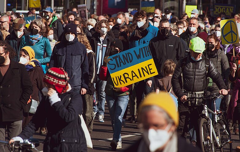 Demonstration i Ukraine