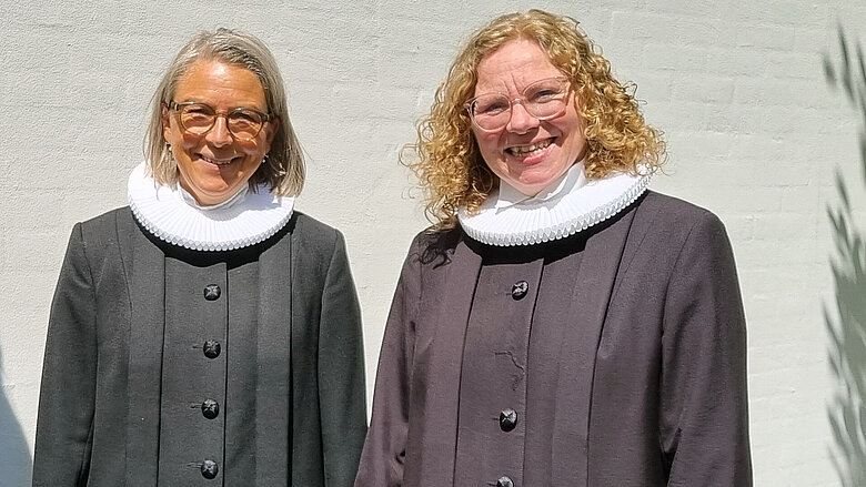 Mona Møberg Larsen og Charlotte Gravesen